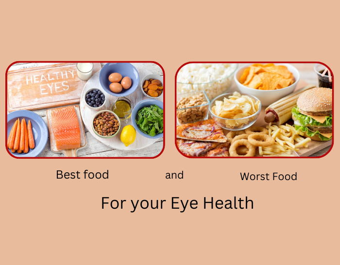 Best and worst food for eye health
