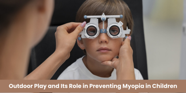 Outdoor Play and Its Role in Preventing Myopia in Children Outdoor Play and Its Role in Preventing Myopia in Children