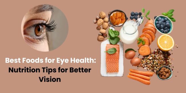 Best foods for eye health Best Foods for Eye Health: Nutrition Tips for Better Vision