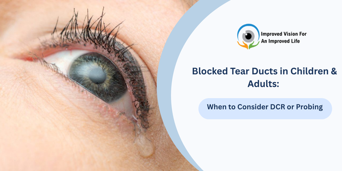 Blocked Tear Ducts in Children & Adults: When to Consider DCR or Probing Blocked Tear Ducts in Children & Adults: When to Consider DCR or Probing